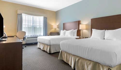 Standard Room, 2 Queen Beds, Non Smoking, Refrigerator