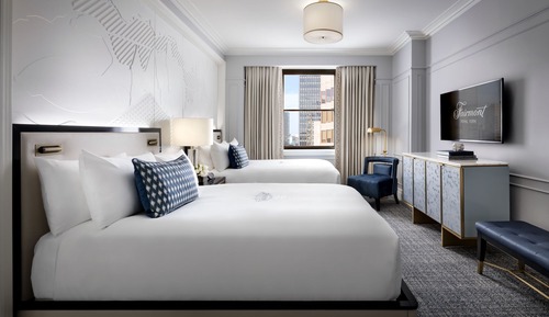 Fairmont Gold, Room, 2 Double Beds, Non Smoking, Club Lounge Access