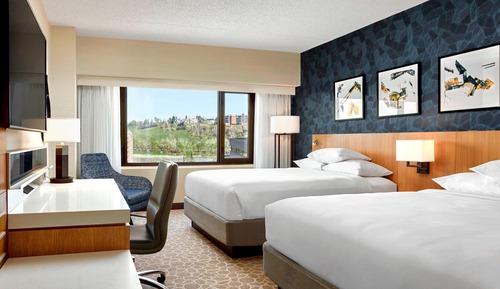 Deluxe Room, 2 Queen Beds, Non Smoking, River View