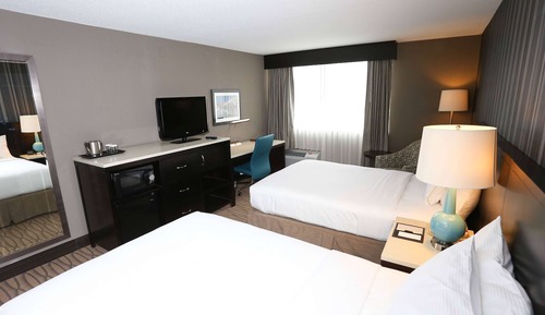 Room, 2 Double Beds, Hearing Accessible, Non Smoking (Mobility, Roll-in Shower)