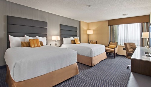 Standard Room, 2 Queen Beds, Non Smoking, Microwave