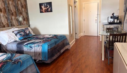Double Room with Two Double Beds, Sea View and Balcony
