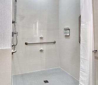 Standard King Room with Mobility Accessible Roll-In Shower