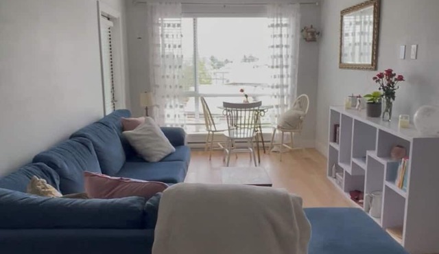 Beautiful boutique 1-bedroom + den apartment in cool Vancouver neighbourhood